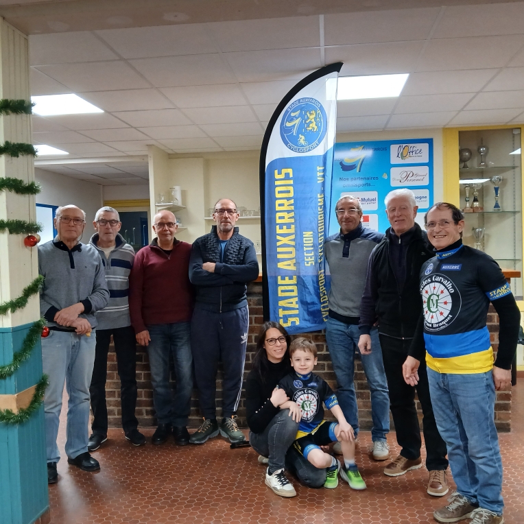 Nouvelle présidence cyclo photo des élus